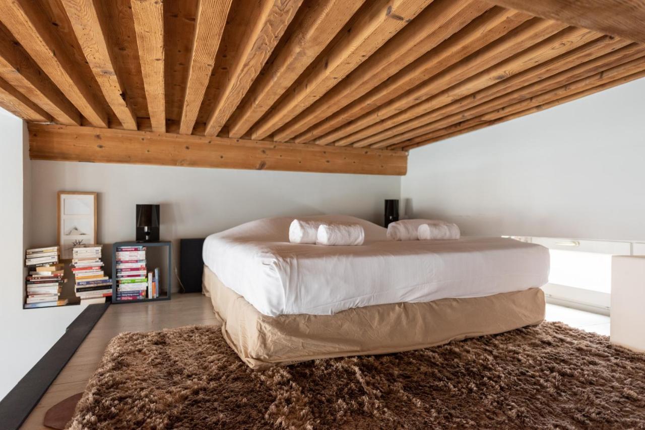 Апартаменты Le Loft Ethnic - Avec Jolie Vue Sur La Saone Лион Экстерьер фото
